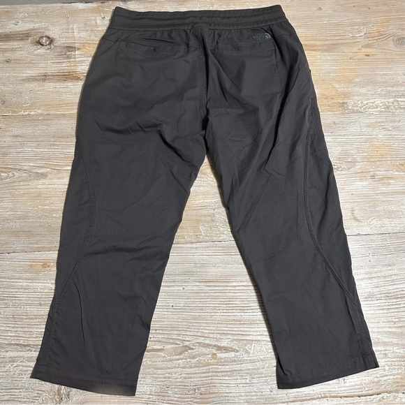 The North Face Womens Aphrodite Motion Capri Hiking Pants Flash Dry Gray Sz L - Picture 5 of 9